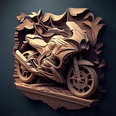 3D модель BMW R 1200 RS (STL)